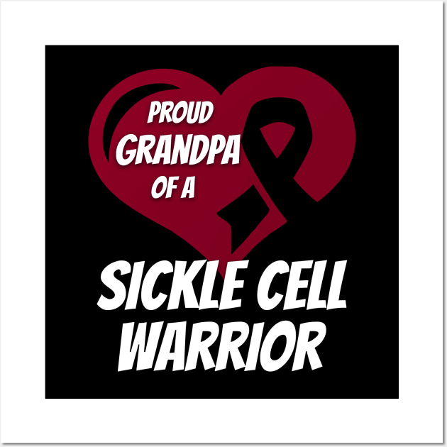 Sickle Cell Grandpa Wall Art by mikevdv2001